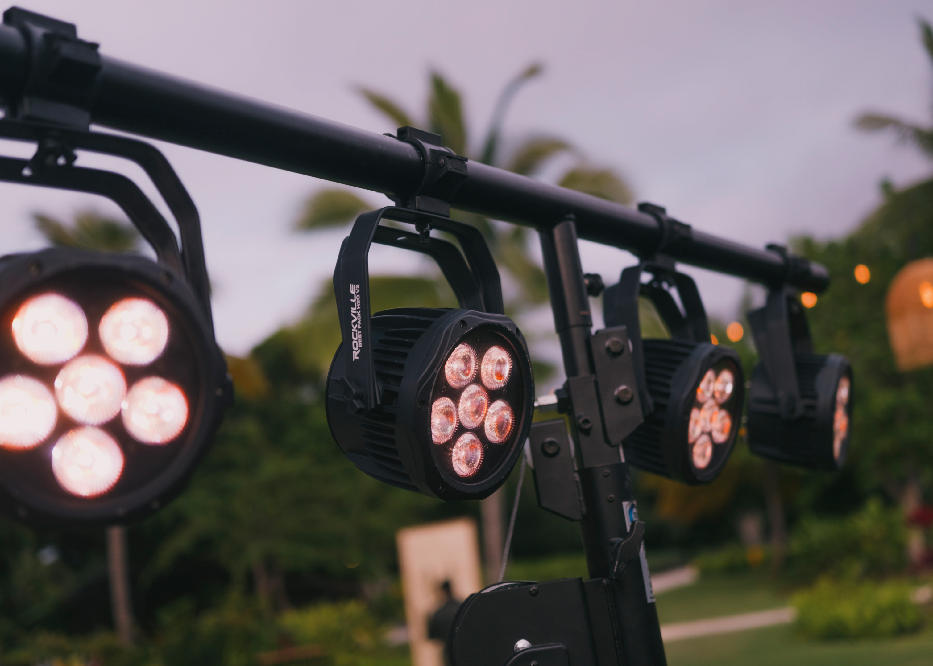 Stage lighting fixtures — Audio Specialist Hawaii