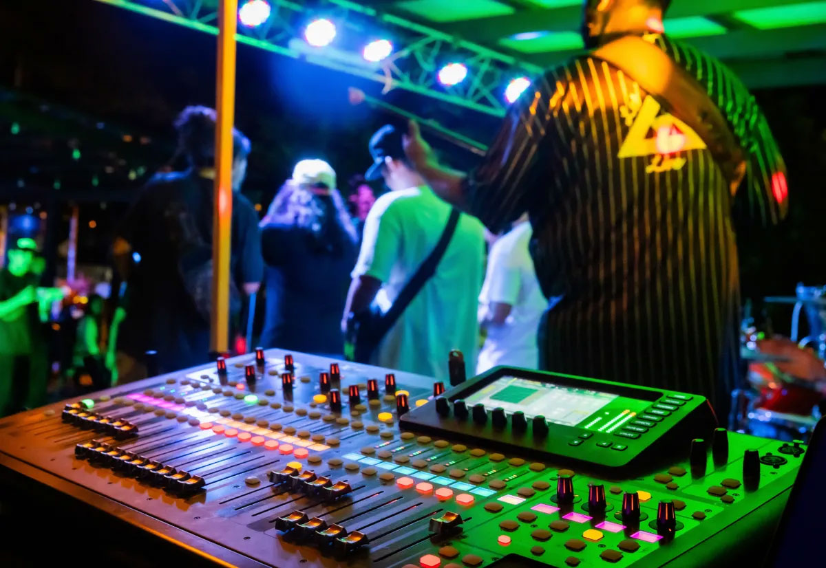 Professional audio mixing console — Audio Specialist Hawaii